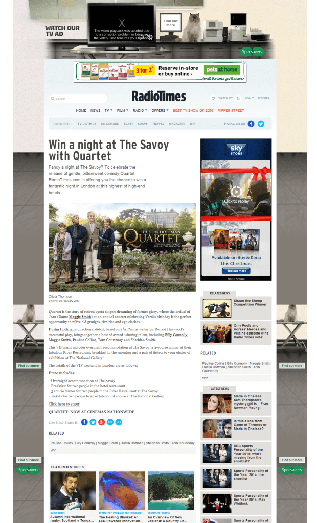 ©Momentum Pictures and others